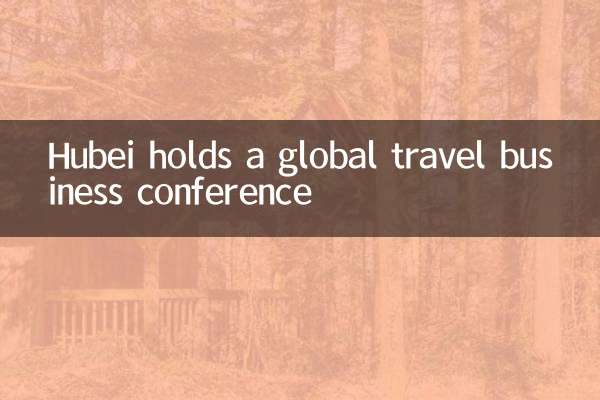 Hubeiはグローバルな旅行ビジネス会議を開催しています